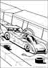 Printable Hot Wheels coloring page for kids