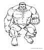 Hulk color page, cartoon coloring pages picture print