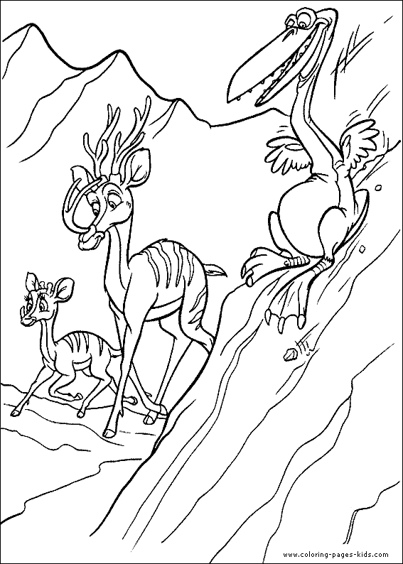 ice age characters coloring pages - photo #6