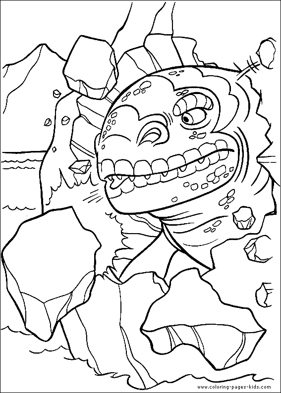 ice age characters coloring pages - photo #28