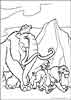 Ice Age color page, cartoon coloring pages picture print