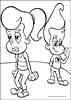 Jimmy Neutron color page, cartoon coloring pages picture print