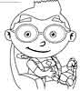 Little Einsteins color page, cartoon coloring pages picture print