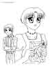 Mew Mew tokio color page, cartoon coloring pages picture print