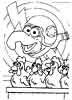 The Muppet Show color page, cartoon coloring pages picture print