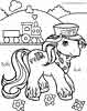 My Little Pony color page, cartoon coloring pages picture print