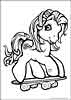 My Little Pony color page, cartoon coloring pages picture print