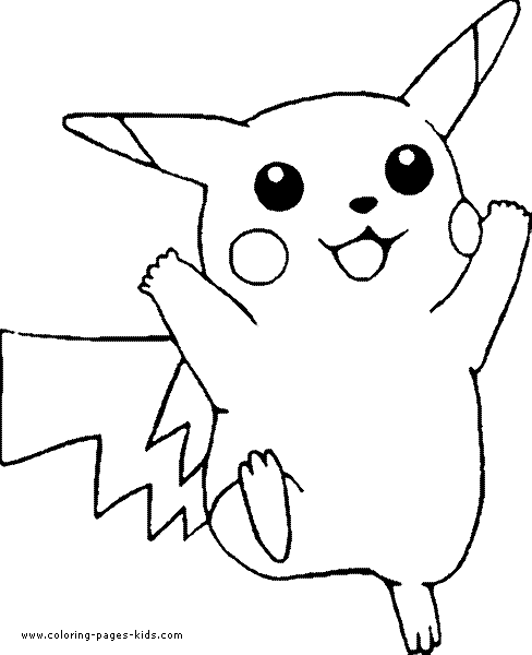 Cartoons & Characters Coloring pages. Pokemon Coloring pages