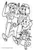 Pokemon color page, cartoon coloring pages picture print