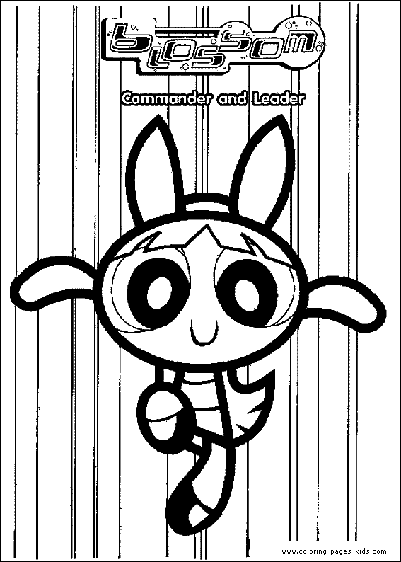 Powerpuff Girls color page cartoon characters coloring pages, color plate, coloring sheet,printable coloring picture