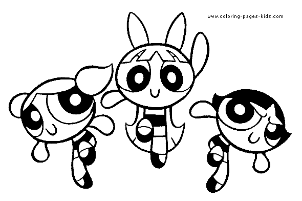 powerpuff girl z | Free coloring pages www.coloringpages.tv