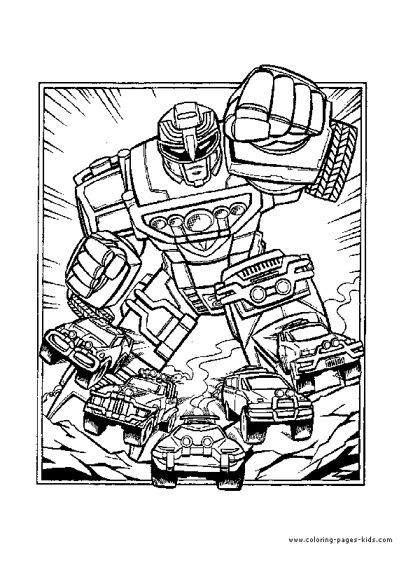 eagle power rangers coloring pages - photo #24