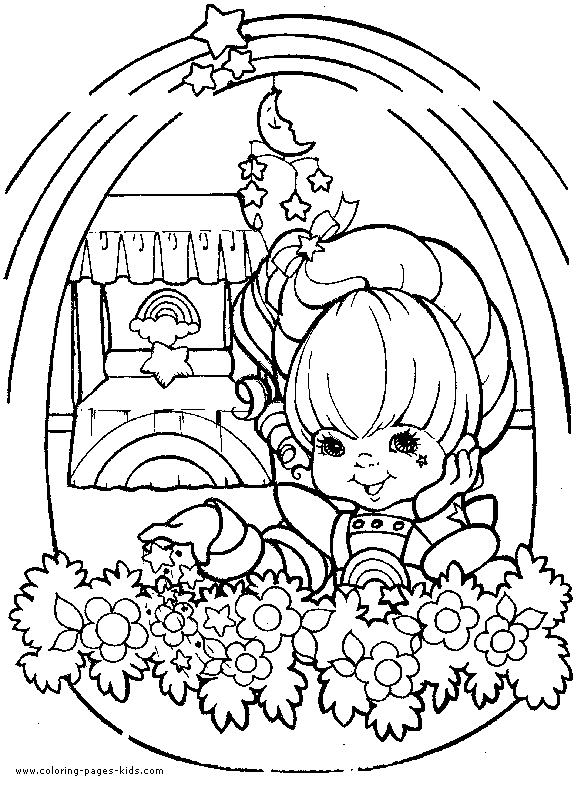 rainbow brite coloring book pages - photo #30