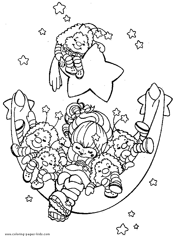 rainbow brite coloring pages for kids - photo #35
