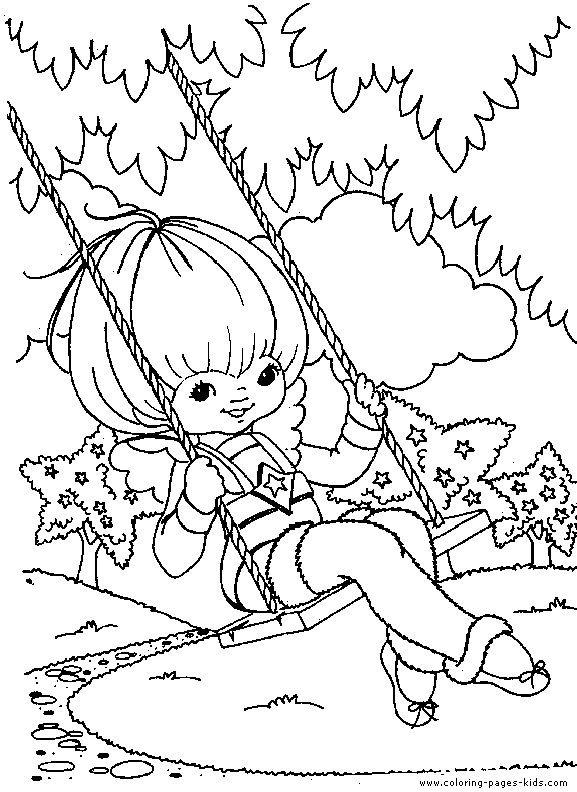 Rainbow Brite color page cartoon characters coloring pages, color plate, coloring sheet,printable coloring picture