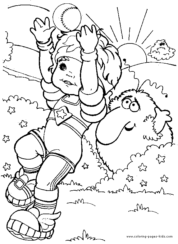 rainbow brite coloring book pages - photo #16