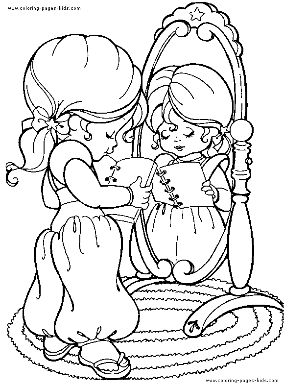rainbow brite coloring pages for kids - photo #29