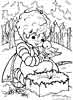 Rainbow Brite coloring page