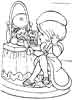 Rainbow Brite color page, cartoon coloring pages picture print