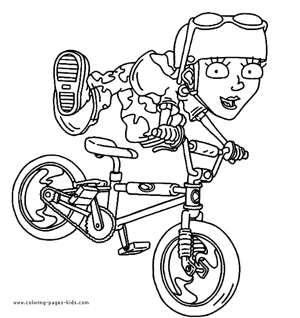 Rocket Power color page cartoon characters coloring pages, color plate, coloring sheet,printable coloring picture