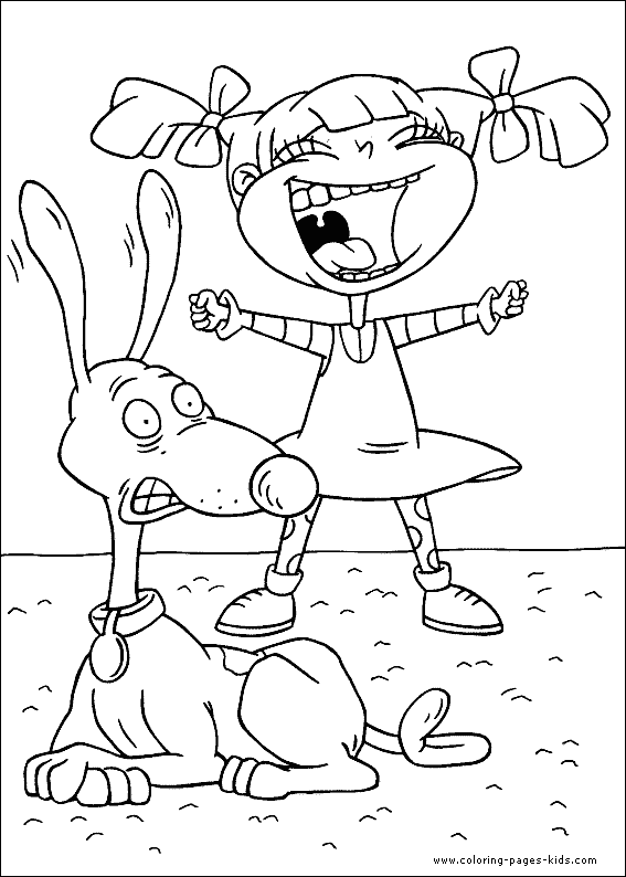 Rugrats color page cartoon characters coloring pages, color plate, coloring sheet,printable coloring picture