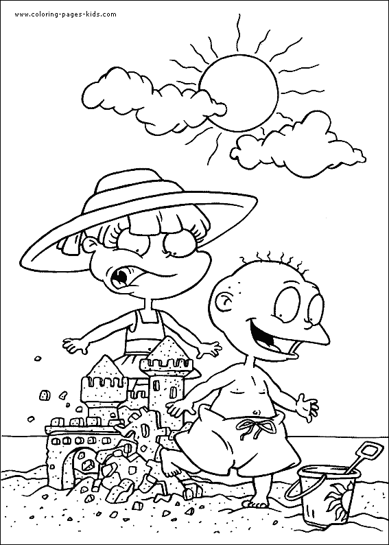 Rugrats color page - Coloring pages for kids - Cartoon ...