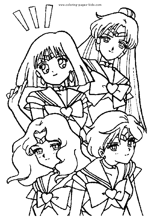 Sailor Moon color page cartoon characters coloring pages, color plate, coloring sheet,printable coloring picture