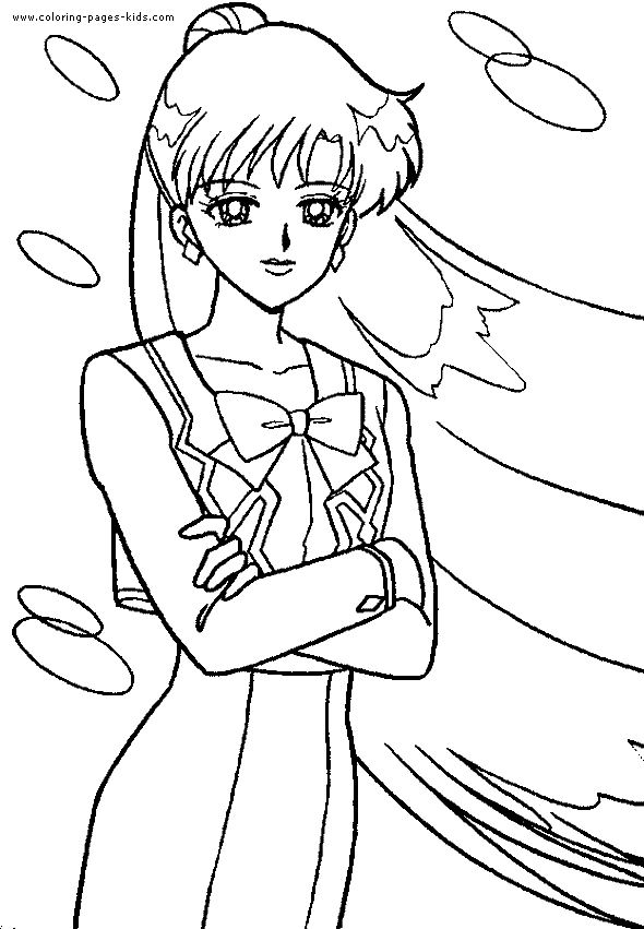 sailor pluto coloring pages - photo #19
