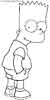 Simpsons color page, cartoon coloring pages picture print