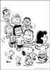 Snoopy coloring page