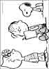 Snoopy peanuts color page, cartoon coloring pages picture print