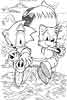 Sonic the Hedgehog color page, cartoon coloring pages picture print