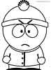 South Park color page, cartoon coloring pages picture print