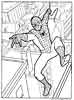 Spider Man color page, cartoon coloring pages picture print