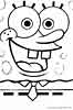 Spongebob squarepants color page, cartoon coloring pages picture print