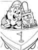 Spongebob squarepants color page, cartoon coloring pages picture print