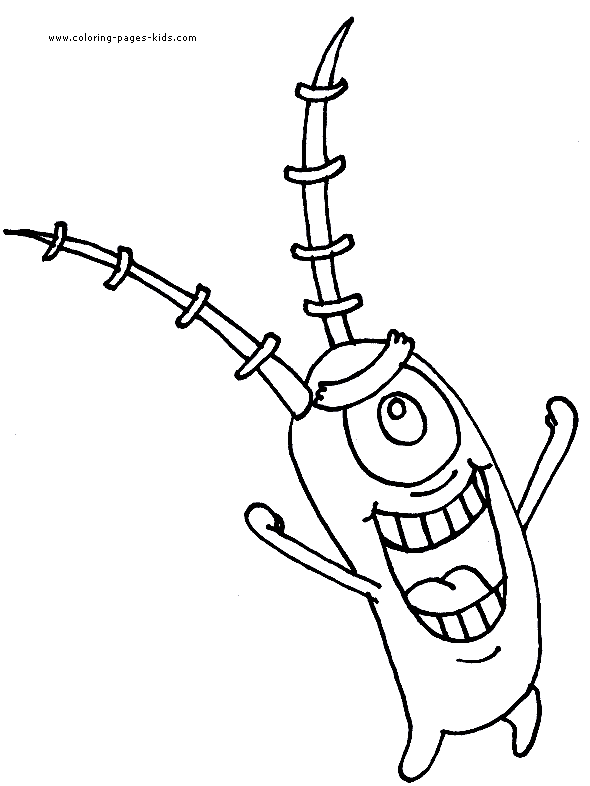 Spongebob Squarepants Spongebob Drawing With Color