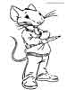 Stuart Little color page, cartoon coloring pages picture print