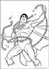 Superman color page, cartoon coloring pages picture print