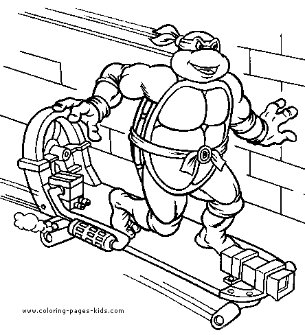 Teenage Mutant Ninja Turtles color page cartoon characters coloring pages, color plate, coloring sheet,printable coloring picture
