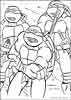 Teenage Mutant Ninja Turtles color page, cartoon coloring pages picture print