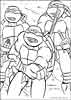 Teenage Mutant Ninja Turtles colouring