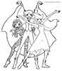 color page, cartoon coloring pages picture print
