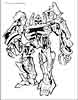 Transformers color page, cartoon coloring pages picture print