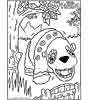 Viva Piñata color page, cartoon coloring pages picture print