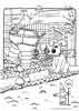 Wallace and Gromit color page, cartoon coloring pages picture print