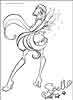 Winx Club color page, cartoon coloring pages picture print