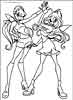 Winx Club color page, cartoon coloring pages picture print