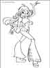 Winx Club color page, cartoon coloring pages picture print