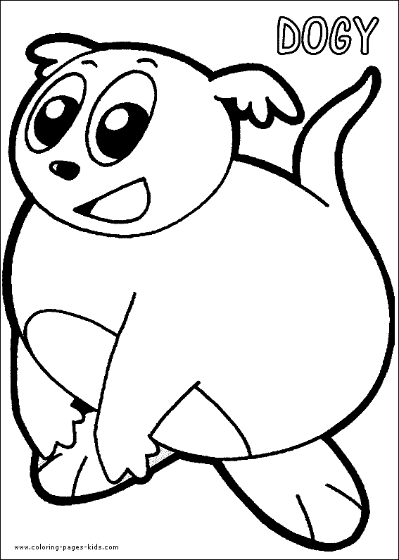 Yokomon color page cartoon characters coloring pages